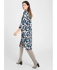 Olsen Women's Modern Graphic Shirt Dress
