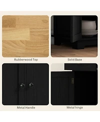 Homcom Buffet Cabinet, Bar Cabinet with 3 Drawers,