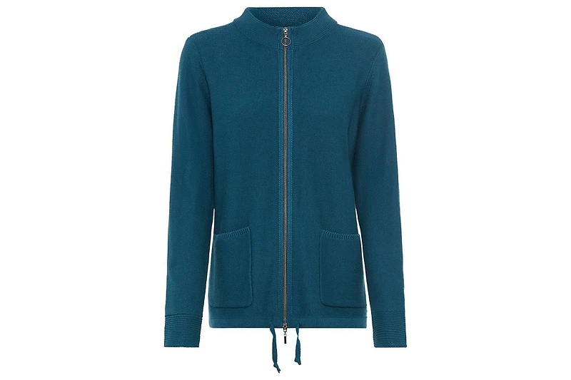 Olsen Women's Zip Front Cardigan