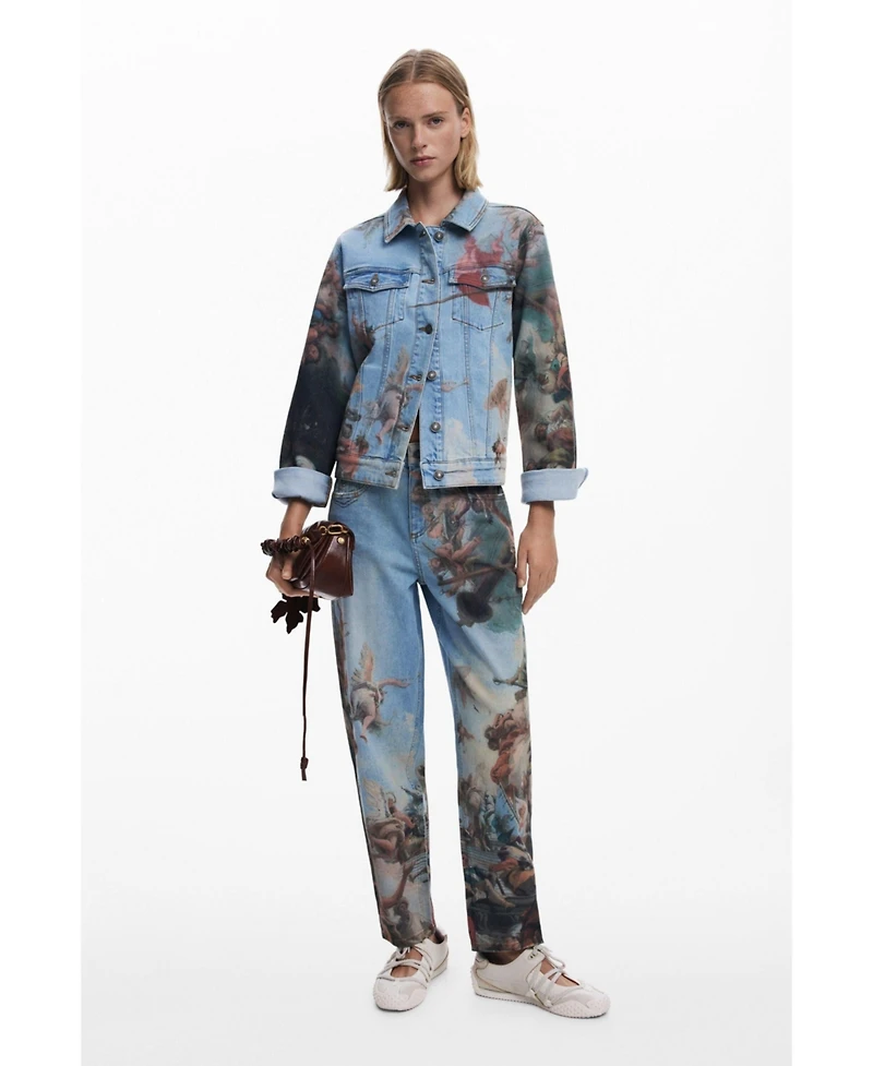 Desigual Women's Fresh denim pants