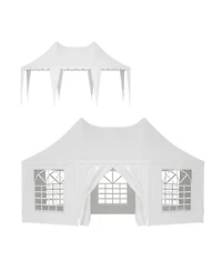 Streamdale Furniture 20x15 Party Tent Heavy Duty Waterproof White