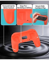 Nbcp Grip Handles for Nintendo Switch 2-Pack, Anti-Slip, Wear-Resistant Comfort Grips for Joy-Con Controllers