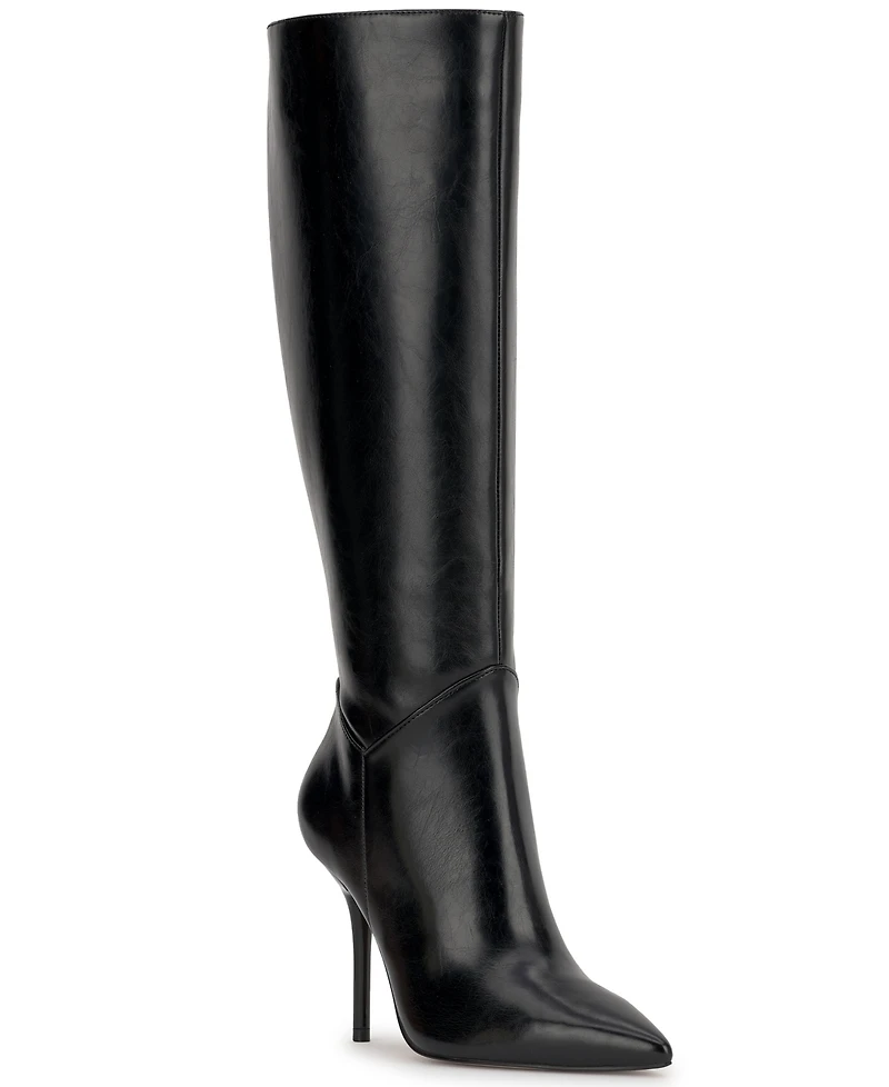 Jessica Simpson Women's Lovienn Stiletto Knee-High Dress Boots