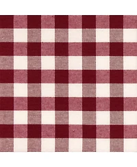 GoodGram Buffalo Check Gingham Custom Window Curtain Treatments - Single Panel 42 in. W x 63 L, Black