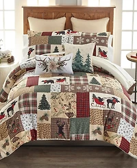 Your Lifestyle Dashing Patchwork 3-Pc. Comforter Set