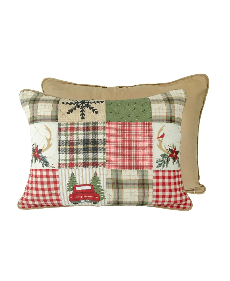 Your Lifestyle Holly Forest Patchwork 2-Pc. Quilt Set, Twin
