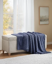 Premier Comfort Cozy Fluffy Throw Blanket, 50" x 60"