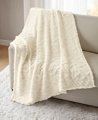 Premier Comfort Cozy Cable Throw Blanket, 50" x 60" (A $30.00 Value)