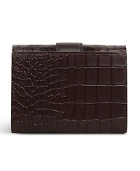 Radley London Sloane Mews Faux Croc Mini Flap Over Wallet