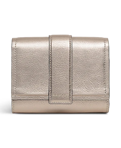 Radley London Sloane Mews Metallic Mini Flap Over Wallet