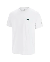 Tommy Bahama Men's White Carolina Panthers Sport Torchdown Graphic T-Shirt