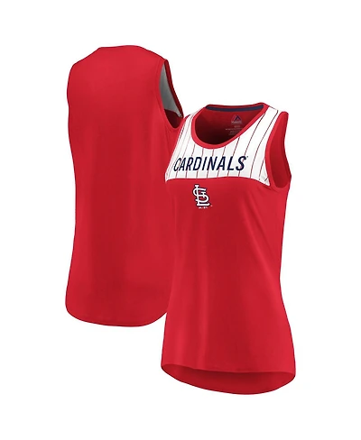 Majestic Women's Red St. Louis Cardinals Break From Tradition Tank Top