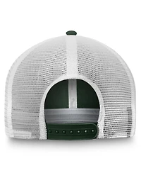 Fanatics Men's Green/White Minnesota Wild Core Primary Logo Trucker Adjustable Hat