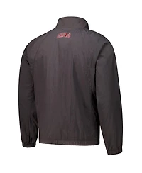 Jordan Men's Gray Chicago Bulls Courtside Statement Edition Jumpman Jam Full-Zip Jacket