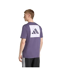 Adidas Men's Purple Manchester United Jersey Hook T-Shirt