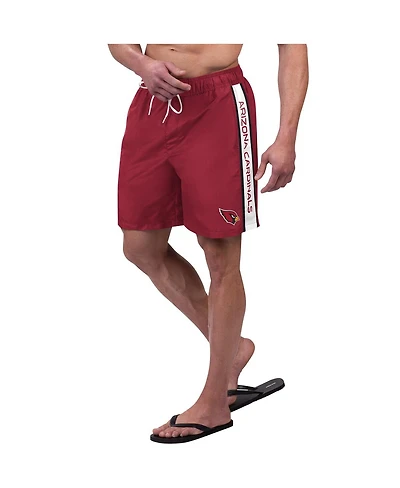 G-iii Sports by Carl Banks Men's Cardinal Arizona Cardinals Streamline Volley Swim Shorts