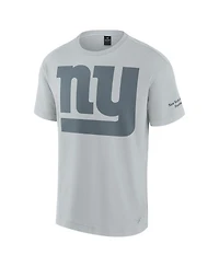 Fanatics Men's and Women's Gray New York Giants Elements Iconic T-Shirt