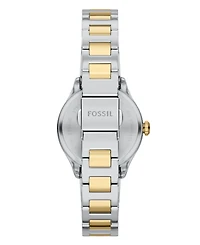 Fossil Women's Gilmore Three-Hand Two-Tone Stainless Steel Watch, 28mm