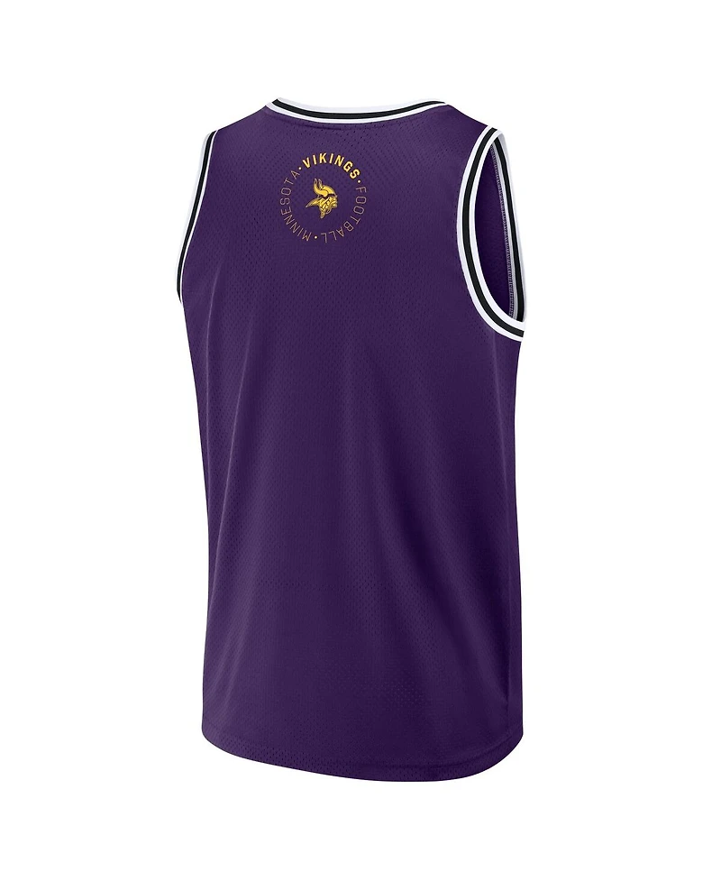 Fanatics Men's Purple Minnesota Vikings Elements Future Ground Jersey Tank Top