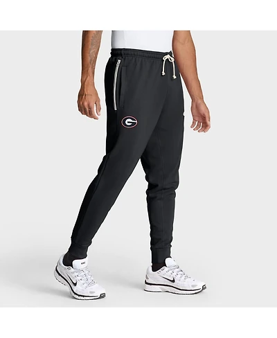 Nike Men's Black Georgia Bulldogs 2025 Sideline Performance Taper Pants