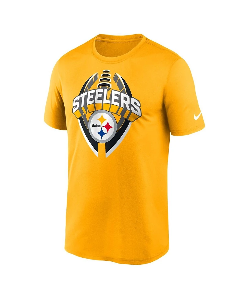 Nike Men's Gold Pittsburgh Steelers Legend Icon Performance T-Shirt