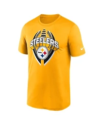 Nike Men's Gold Pittsburgh Steelers Legend Icon Performance T-Shirt