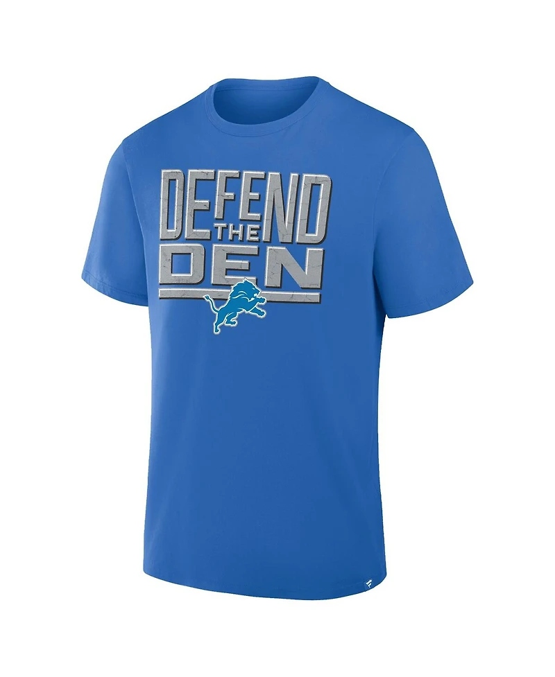 Fanatics Men's Blue Detroit Lions Hometown True Favorite T-Shirt
