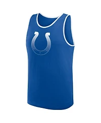 Logo Athletic Men's Royal Indianapolis Colts Unmatched Success Tank Top