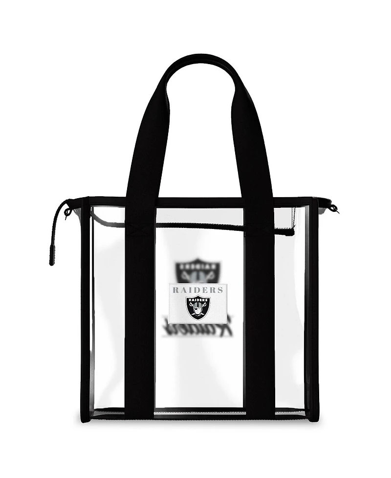 Wear by Erin Andrews Las Vegas Raiders Stadium with Team Color Trim Tote Bag