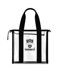 Wear by Erin Andrews Las Vegas Raiders Stadium with Team Color Trim Tote Bag