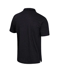 Colosseum Men's Black Appalachian State Mountaineers No Problem Polo Shirt