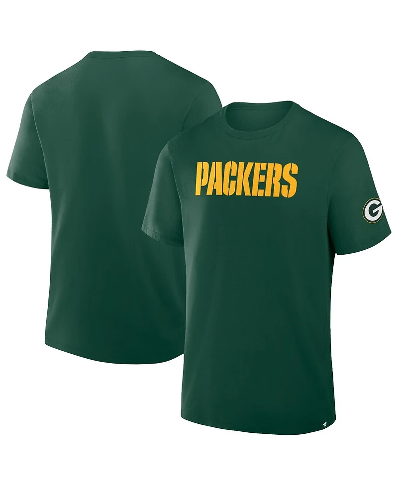 Fanatics Men's Green Bay Packers Option Route Legacy T-Shirt