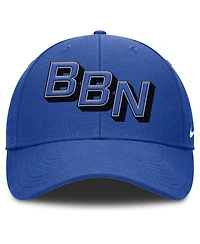 Nike Men's Royal Kentucky Wildcats Slanted Primetime Rise Performance Adjustable Hat