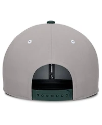 Nike Men's Green/Gray Michigan State Spartans Prep Pro Performance Snapback Hat