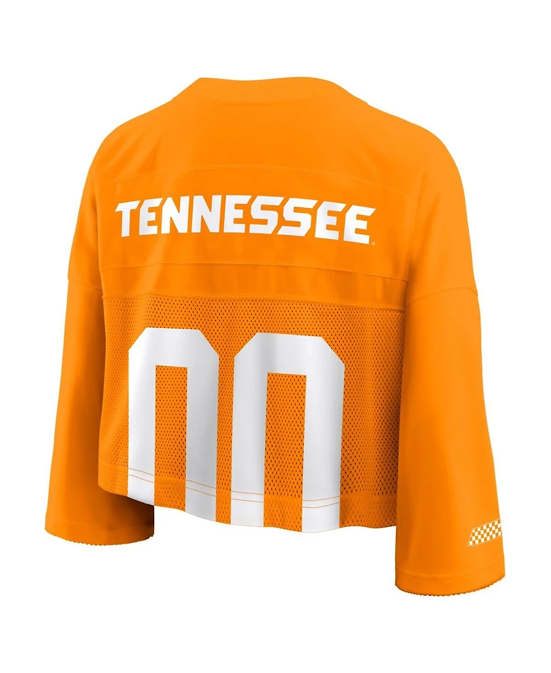Nike Women's Tennessee Orange Volunteers Cropped Mesh Fashion Jersey