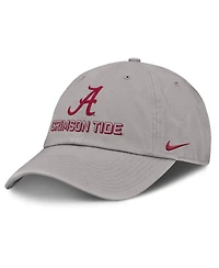 Nike Men's Gray Alabama Crimson Tide 2025 On-Field Club Adjustable Hat