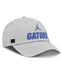 Jordan Men's Gray Florida Gators 2025 On-Field Gameday Club Adjustable Hat