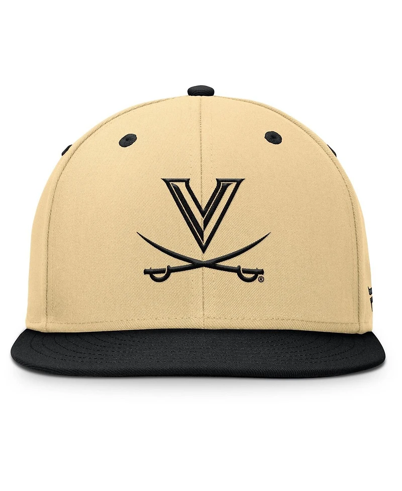 Fanatics Men's Gold/Black Virginia Cavaliers Balance Fitted Hat