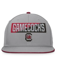 Fanatics Men's Gray South Carolina Gamecocks Duo Snapback Hat