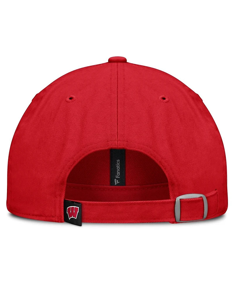 Fanatics Women's Red Wisconsin Badgers Candid Adjustable Hat