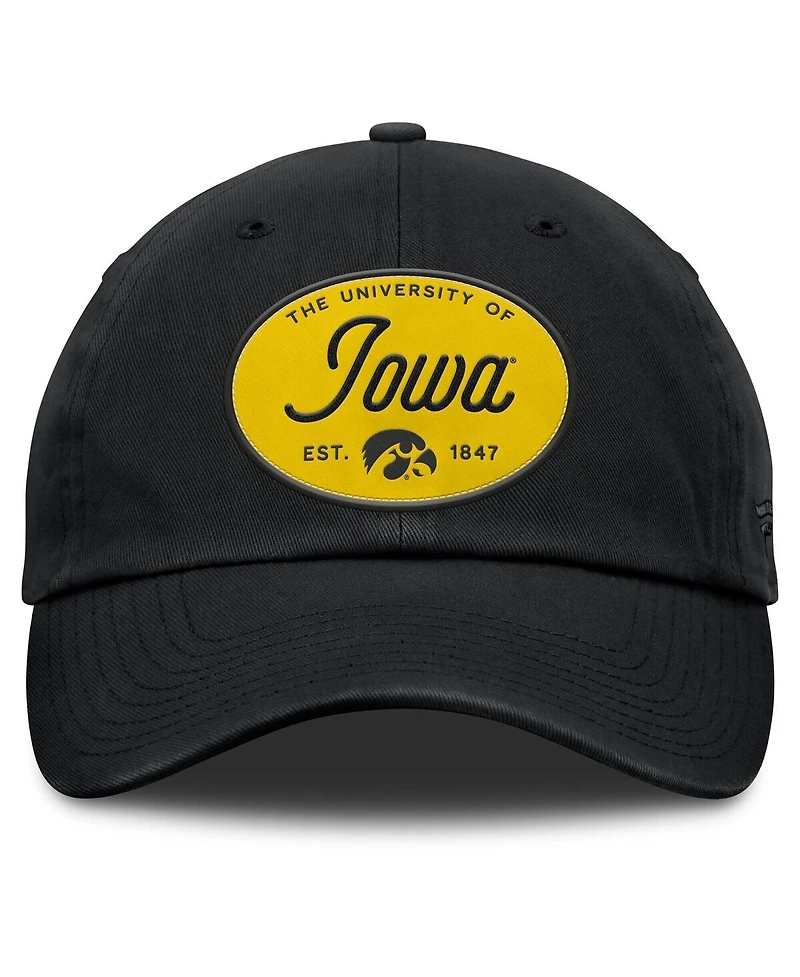 Fanatics Women's Black Iowa Hawkeyes Candid Adjustable Hat