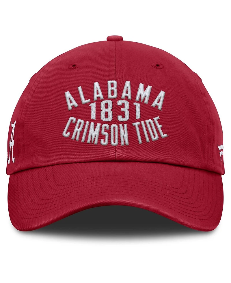 Fanatics Men's Crimson Alabama Crimson Tide Archer Adjustable Hat