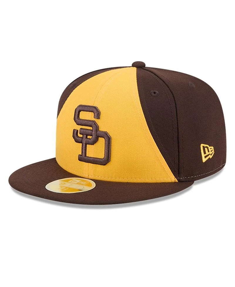New Era Men's Brown San Diego Padres Baseball Hall of Fame 59FIFTY Fitted Hat
