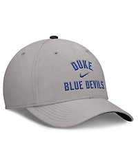 Nike Men's Gray Duke Blue Devils Rise Prep Performance Flex Hat
