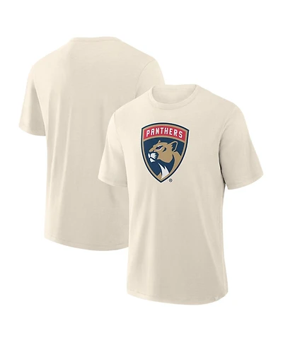 Fanatics Men's Cream Florida Panthers Stadium Slub T-Shirt