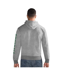 Starter Men's Heather Gray Philadelphia Eagles Pullover Hoodie