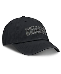 Nike Men's Black Chicago Cubs Camo Pack Club Adjustable Hat
