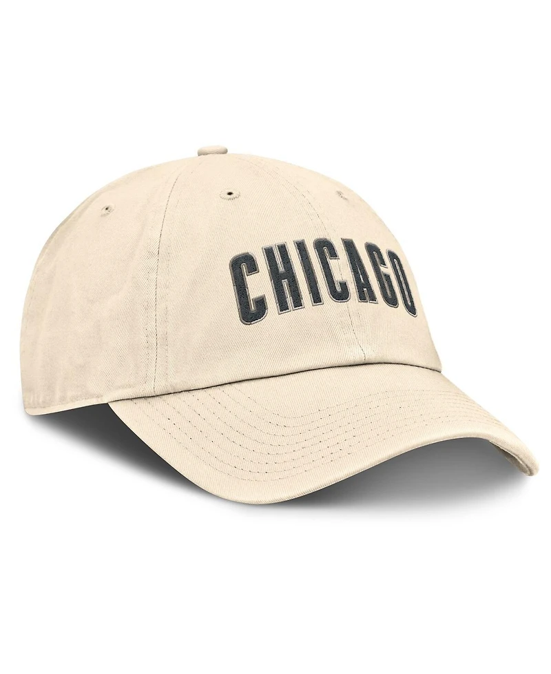 Nike Men's Natural Chicago Cubs Camo Pack Club Adjustable Hat