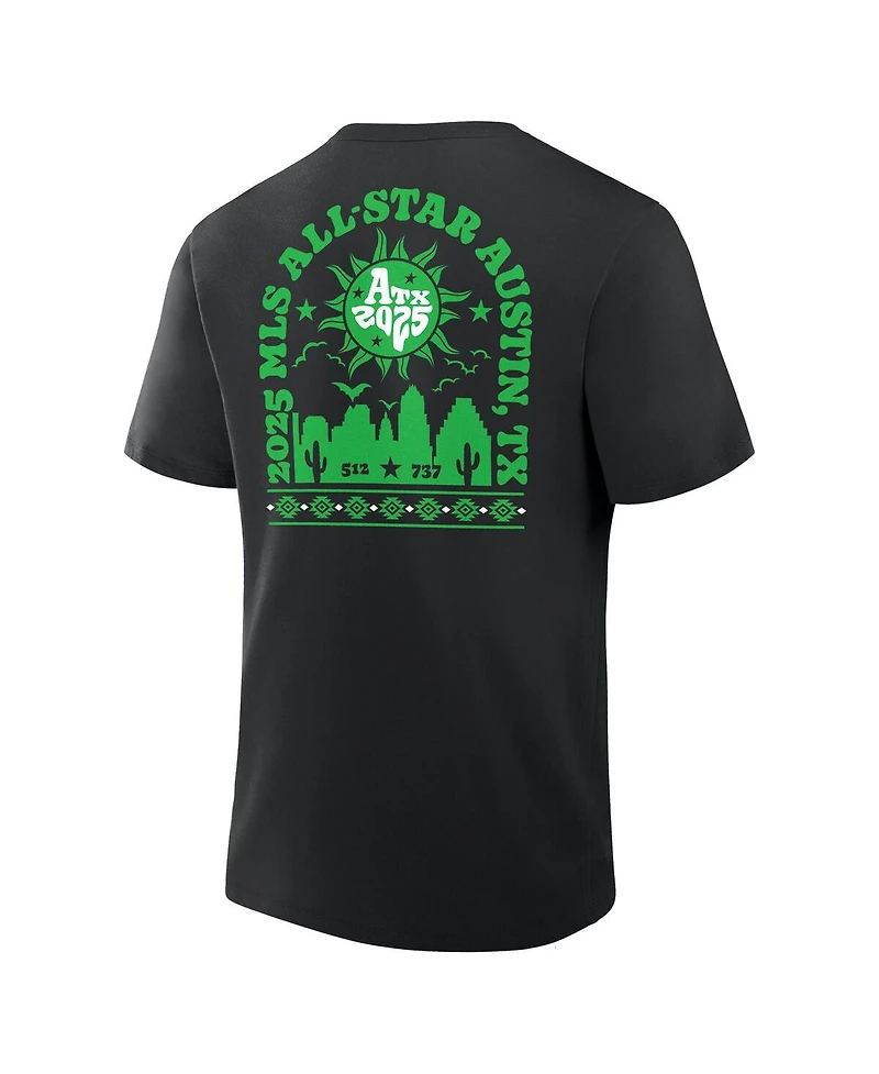 Fanatics Men's Black 2025 Mls All-Star Game Austin T-Shirt