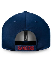 Fanatics Men's Navy New York Rangers Core Adjustable Hat